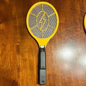 Yellow Electric Bug Zapper Racket